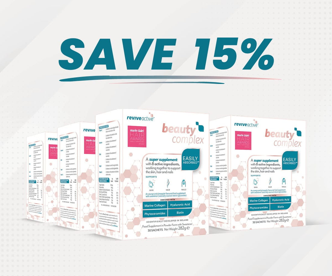 Revive Active Vitamins & Supplements Beauty Complex Save 15% 6 Boxes